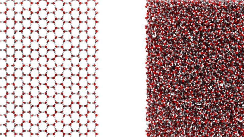 یک نوع جدید یخ به طور تصادفی کشف شد