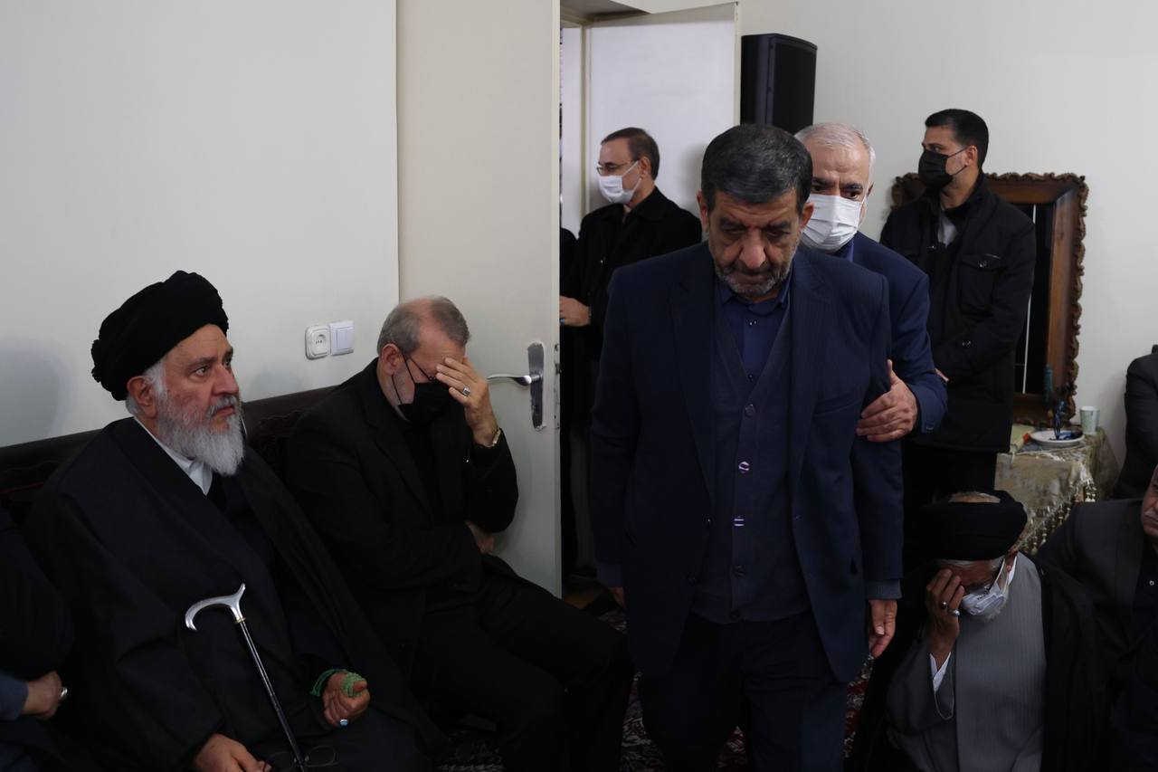 تصاویر: تشییع و تدفین پیکر همسر شهید آیت الله مطهری - قم