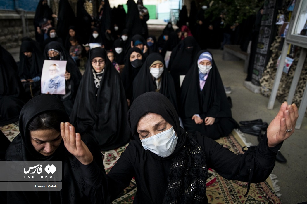 تصاویر: مراسم وداع با پیکر نادر طالب&zwnj; زاده