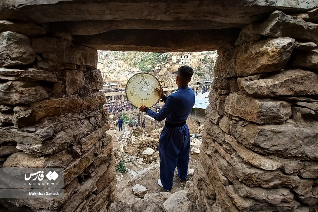 تصاویر: جشن بزرگ رمضان در روستای تاریخی پالنگان