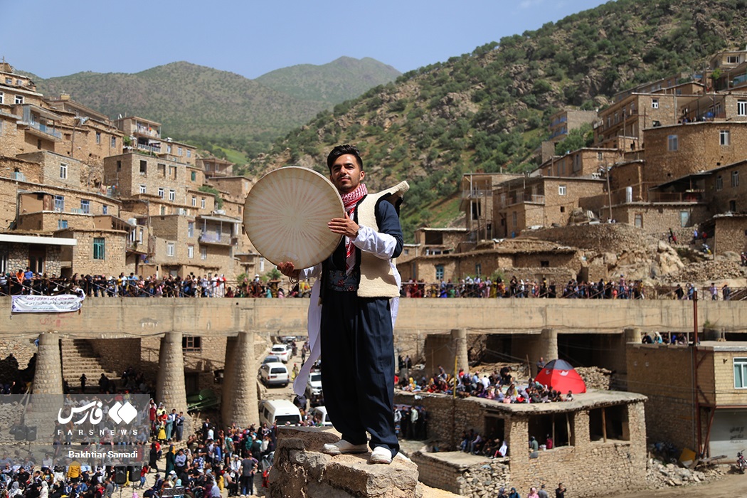 تصاویر: جشن بزرگ رمضان در روستای تاریخی پالنگان