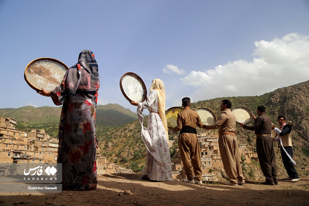 تصاویر: جشن بزرگ رمضان در روستای تاریخی پالنگان