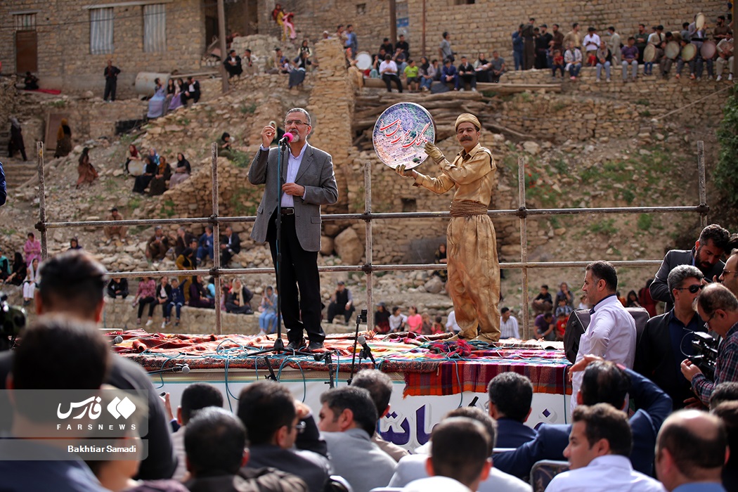 تصاویر: جشن بزرگ رمضان در روستای تاریخی پالنگان