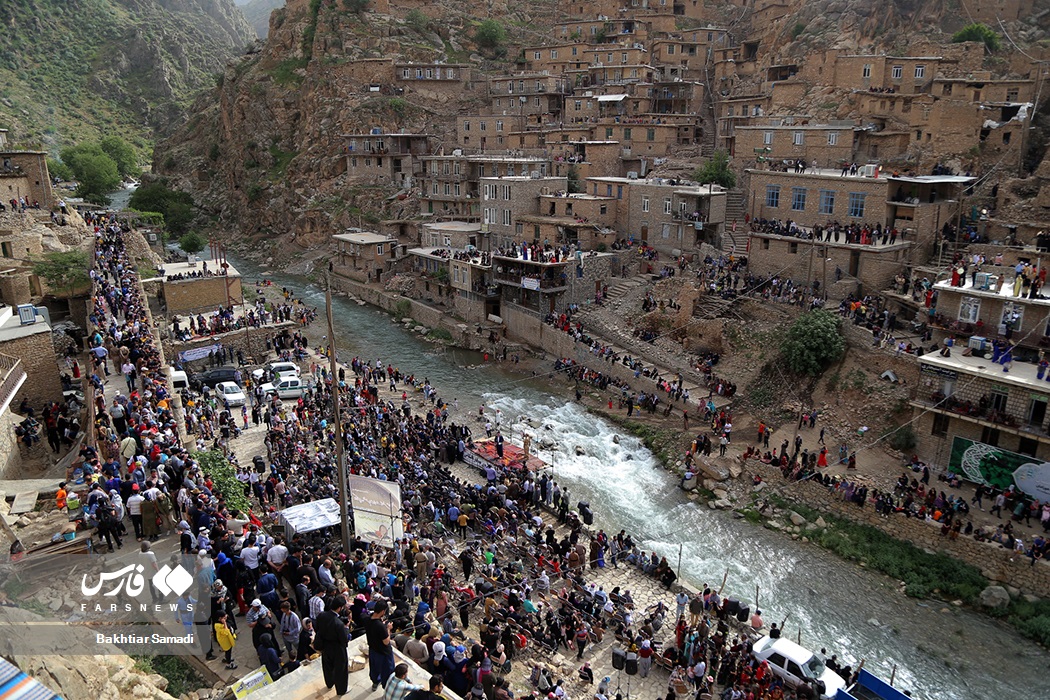 تصاویر: جشن بزرگ رمضان در روستای تاریخی پالنگان