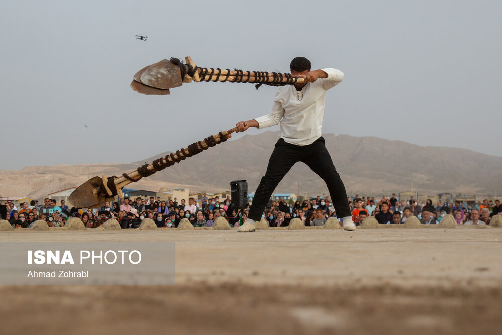 تصاویر: مراسم سنتی بیل گردانی در نیم ور محلات