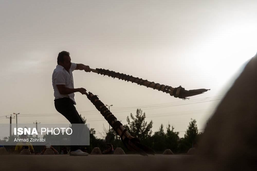 تصاویر: مراسم سنتی بیل گردانی در نیم ور محلات