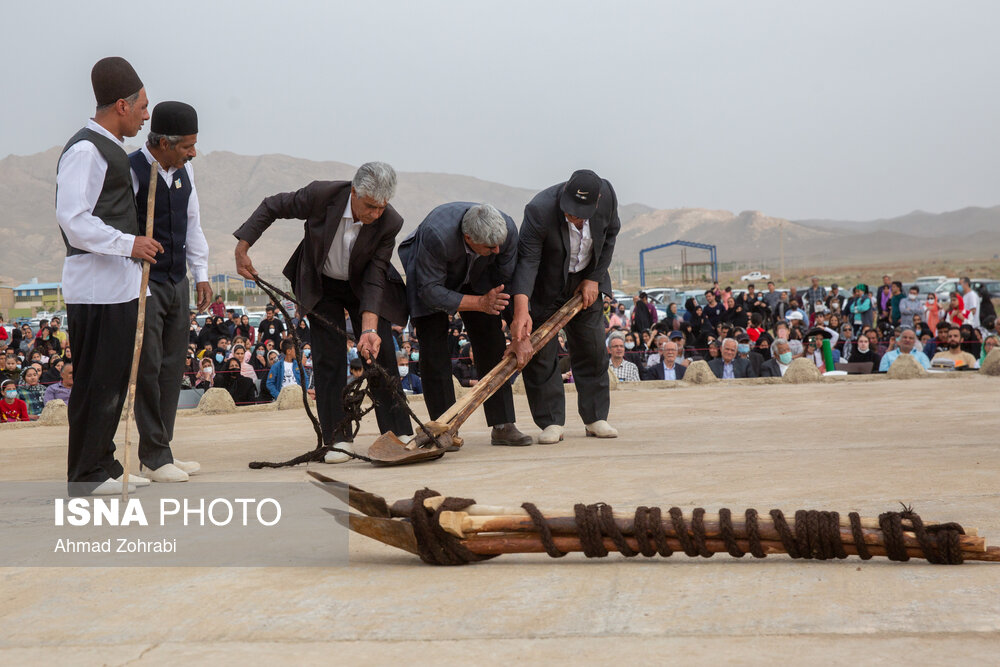 تصاویر: مراسم سنتی بیل گردانی در نیم ور محلات