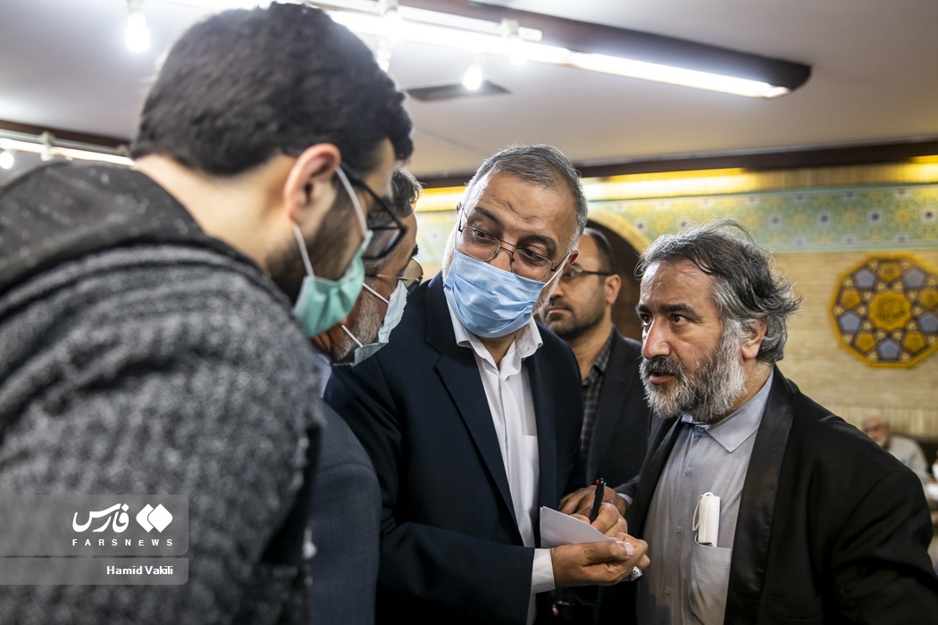 تصاویر: مراسم یادبود نادر طالب زاده