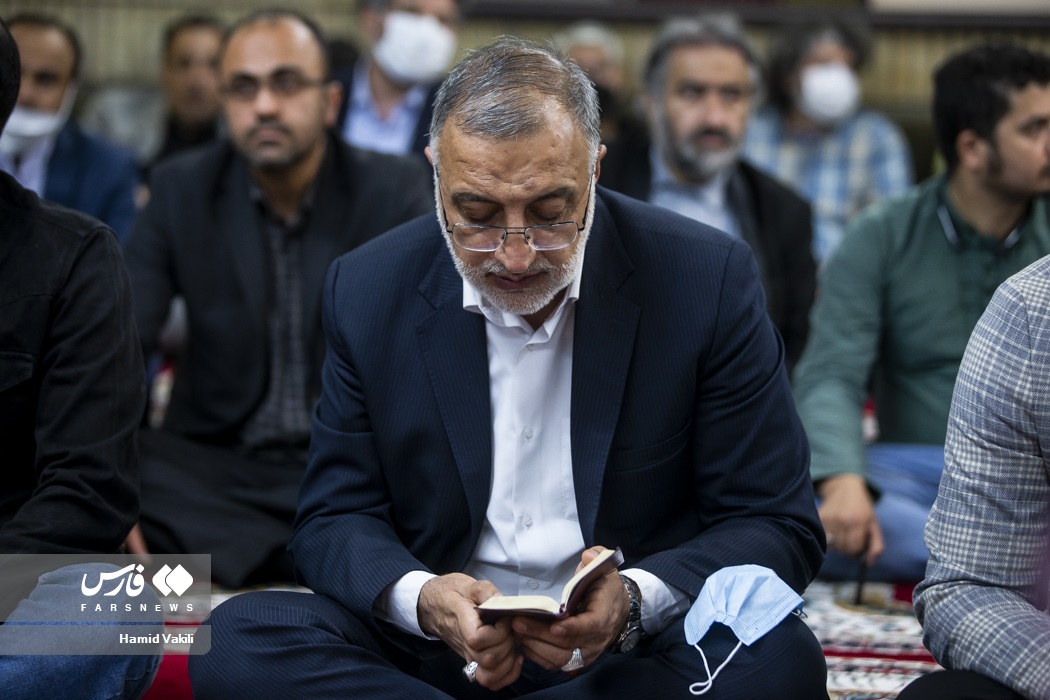 تصاویر: مراسم یادبود نادر طالب زاده