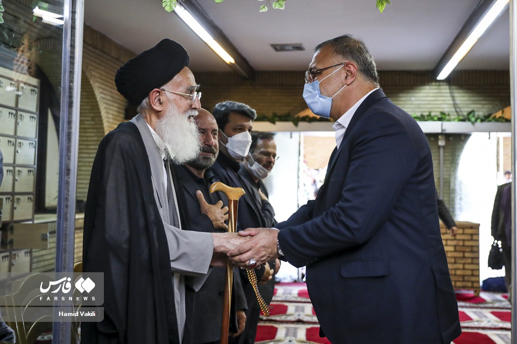 تصاویر: مراسم یادبود نادر طالب زاده