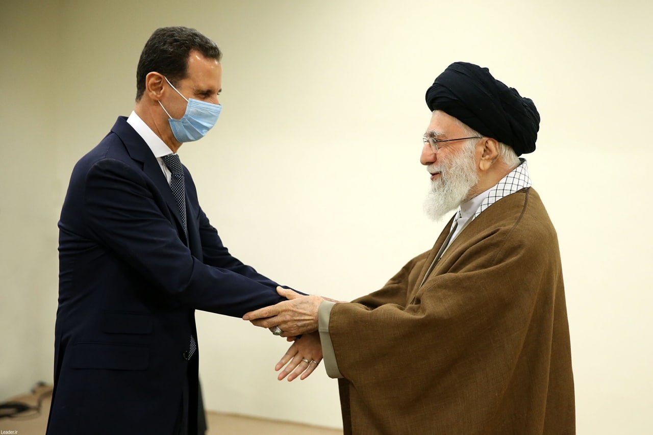 تصاویری از دیدار بشار اسد با رهبر معظم انقلاب و رئیسی