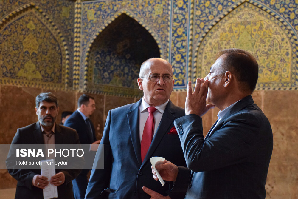 تصاویر: سفر وزیر خارجه لهستان به اصفهان
