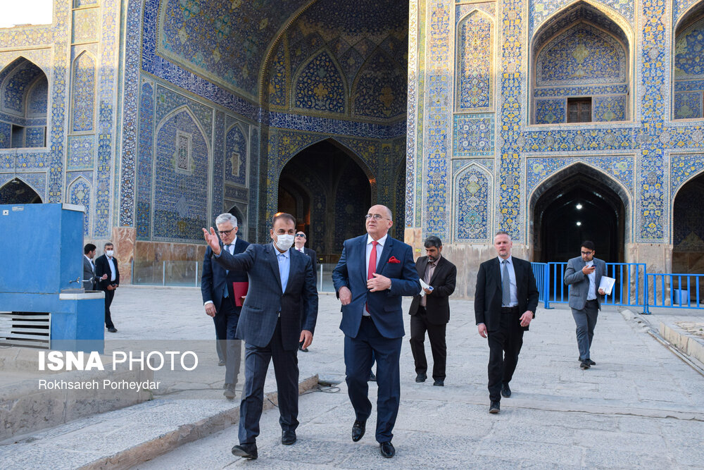 تصاویر: سفر وزیر خارجه لهستان به اصفهان