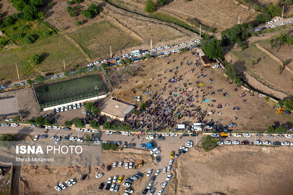 تصاویر: آیین پنجاه بدر در قزوین