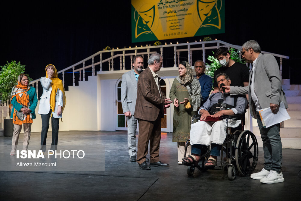 تصاویر: هفدهمین شب بازیگر