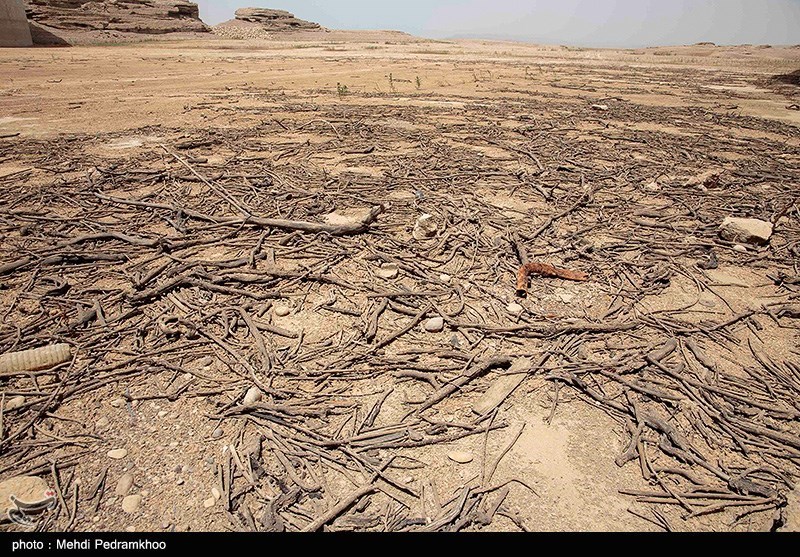 تصاویر: خشکسالی در حوضه رود کرخه