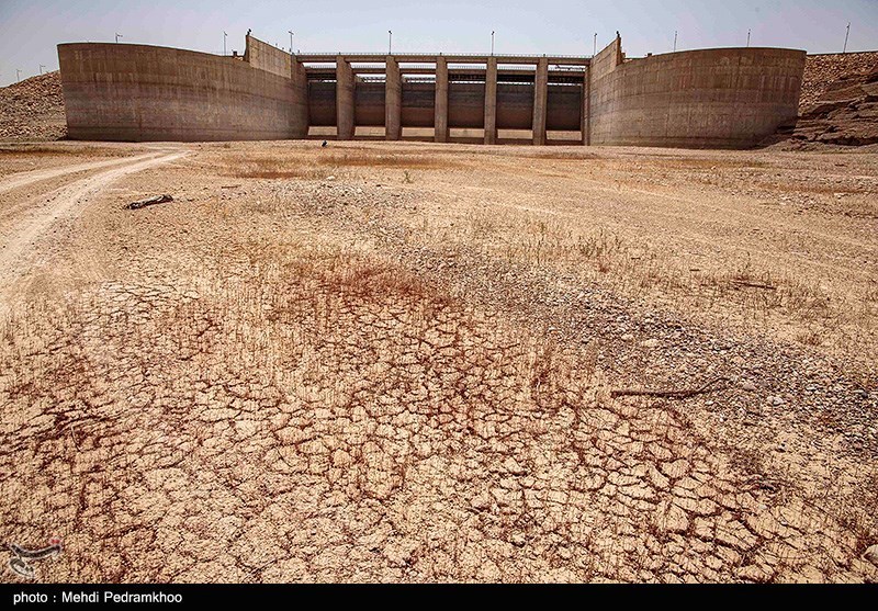 تصاویر: خشکسالی در حوضه رود کرخه