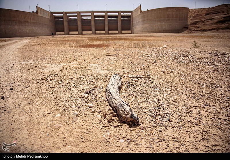 تصاویر: خشکسالی در حوضه رود کرخه