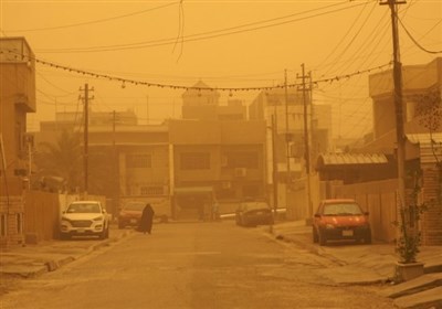 اوضاع بحرانی گرد و خاک در شهر مرزی مهران/ ‌غلظت گرد و غبار به ‌۶۷ برابر حد مجاز ‌رسید/ شهر تعطیل شد