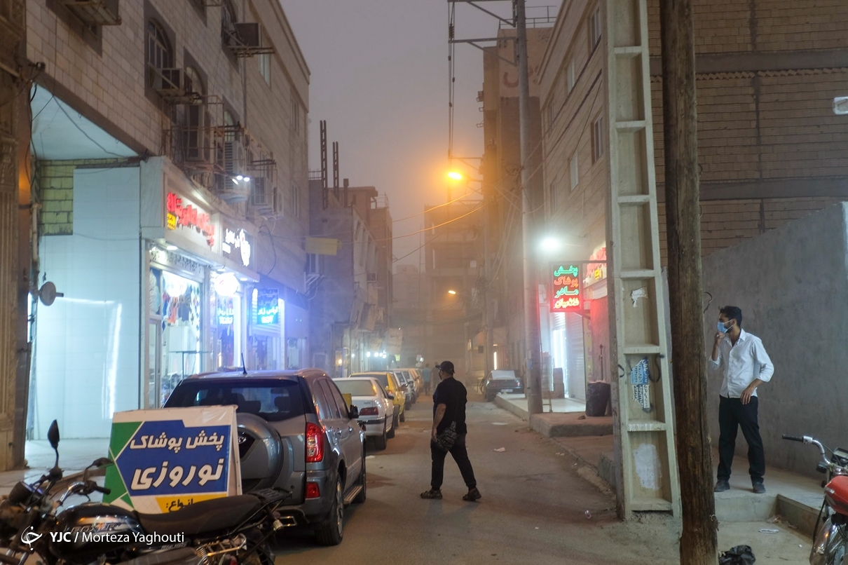 تصاویر: آلودگی هوا در شهرهای کشور
