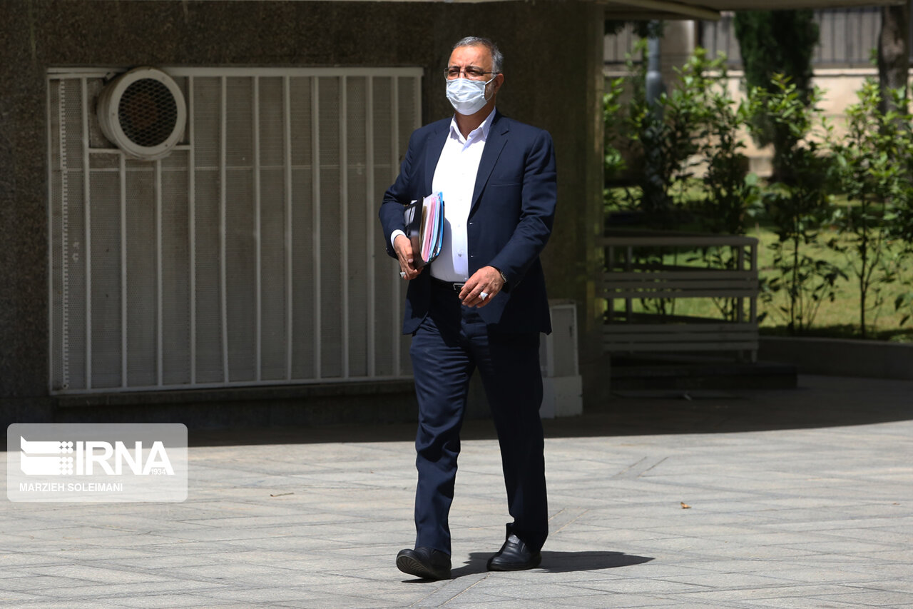 تصاویر: حضور اعضای هیأت دولت در جمع خبرنگاران