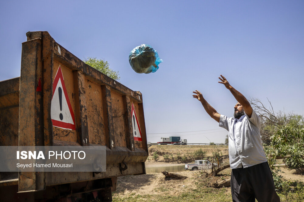 تصاویر: پاکسازی جنگل‌های کرخه به مناسبت روز جهانی زمین پاک