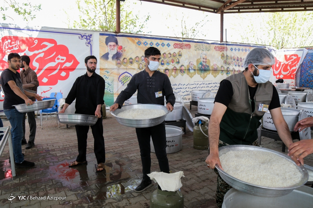 تصاویر: پخت ۷۲ دیگ غذای گرم - تبریز