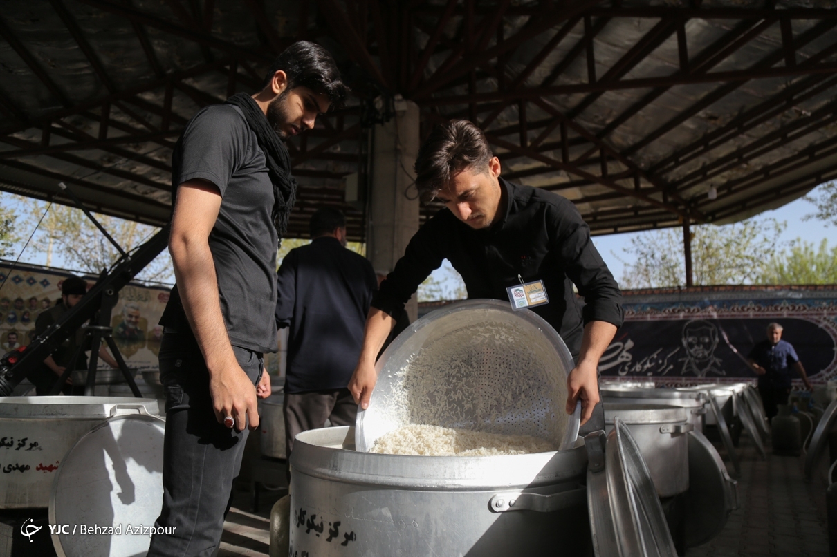 تصاویر: پخت ۷۲ دیگ غذای گرم - تبریز