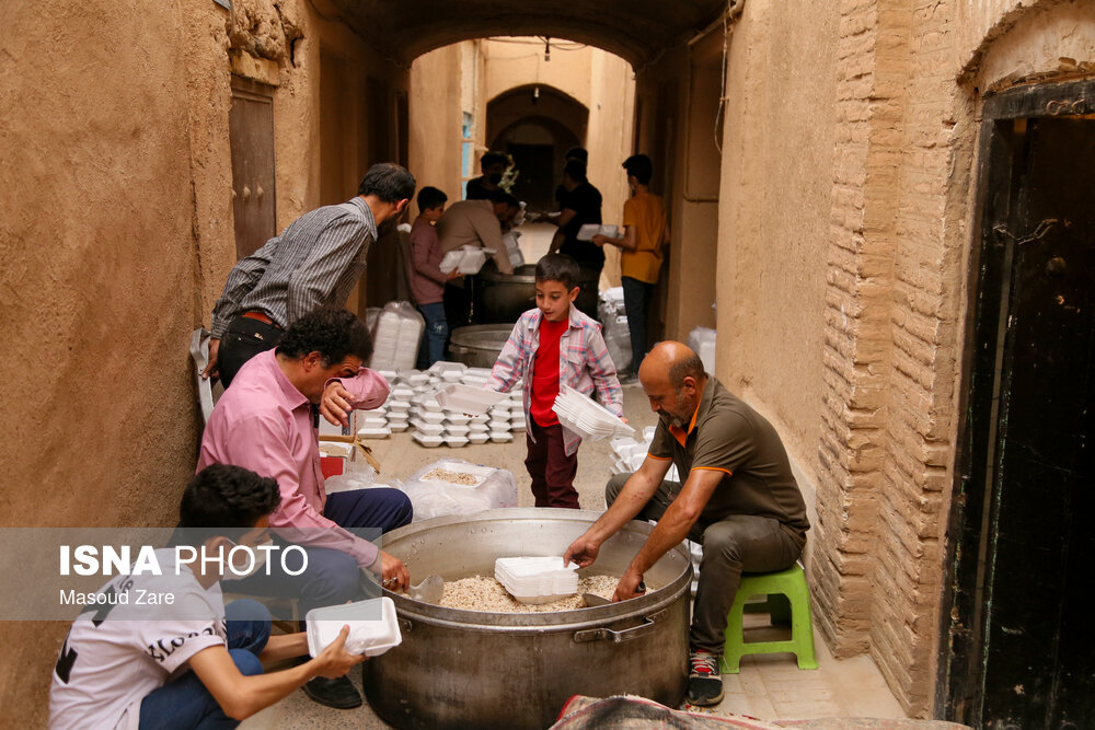تصاویر: حوالی افطار &ndash; &laquo;محله گلچینان&raquo; یزد