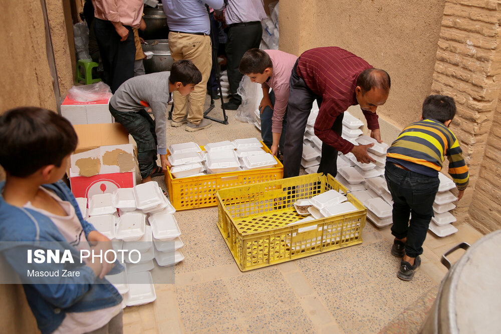 تصاویر: حوالی افطار &ndash; &laquo;محله گلچینان&raquo; یزد