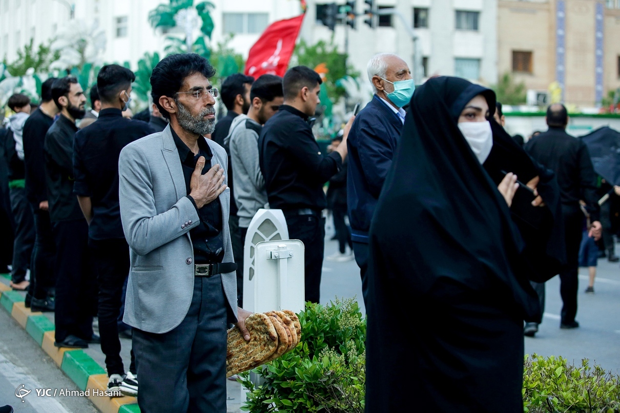 تصاویر: آیین عزاداری دسته علوی - مشهد مقدس