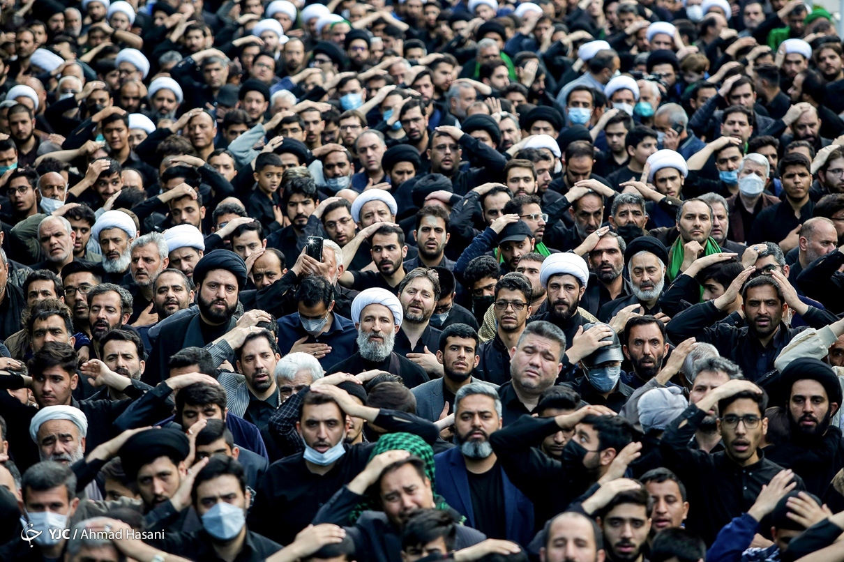تصاویر: آیین عزاداری دسته علوی - مشهد مقدس
