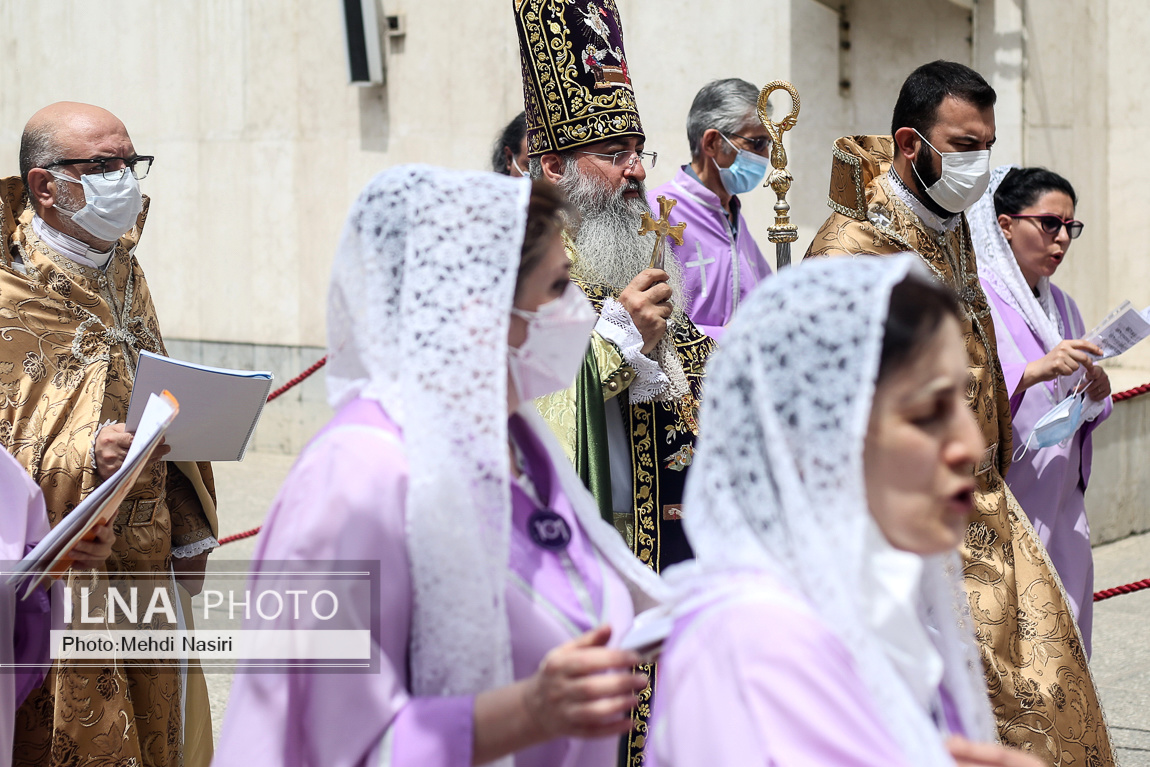 تصاویر: مراسم گرامیداشت یکصد و هفتمین سالگرد نسل کشی ارامنه
