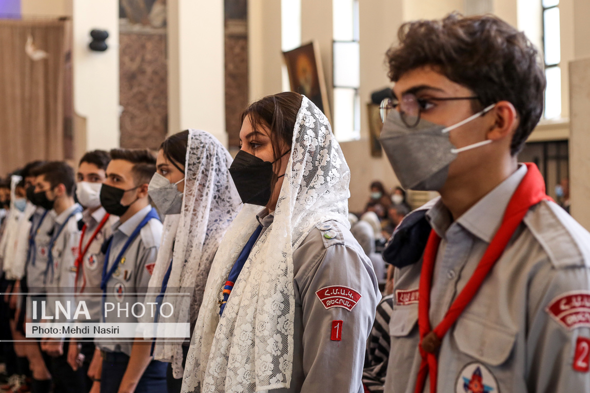 تصاویر: مراسم گرامیداشت یکصد و هفتمین سالگرد نسل کشی ارامنه