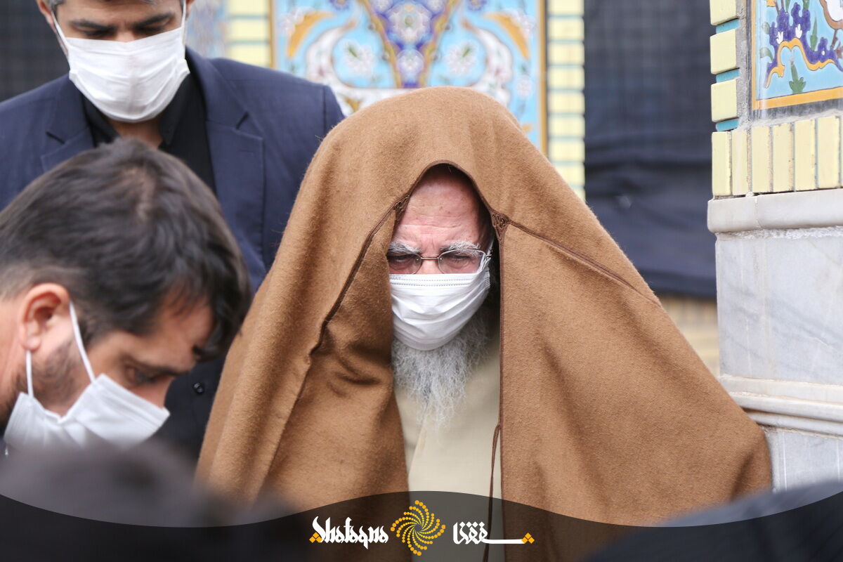 تصاویر: مراسم تشییع همسر  آیت الله جوادی آملی