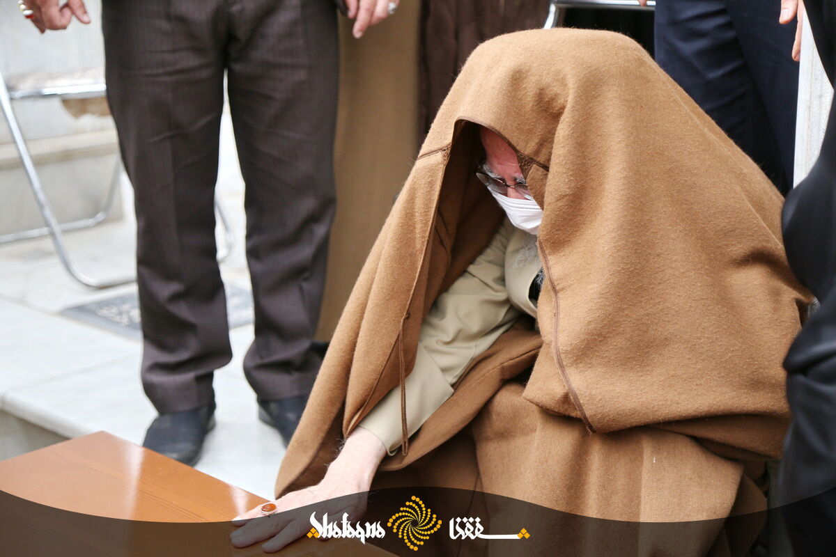 تصاویر: مراسم تشییع همسر  آیت الله جوادی آملی