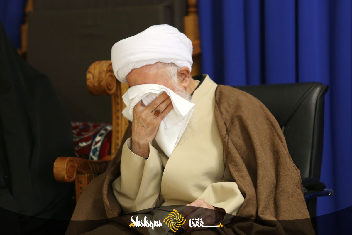 تصاویر: مراسم تشییع همسر  آیت الله جوادی آملی