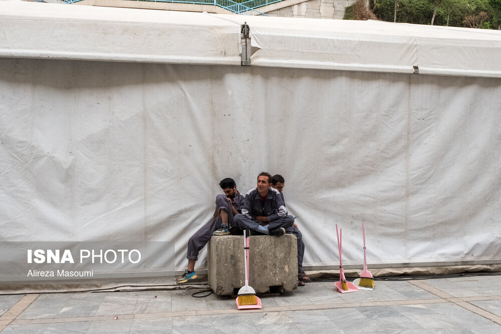 تصاویر: پایان کار نمایشگاه کتاب