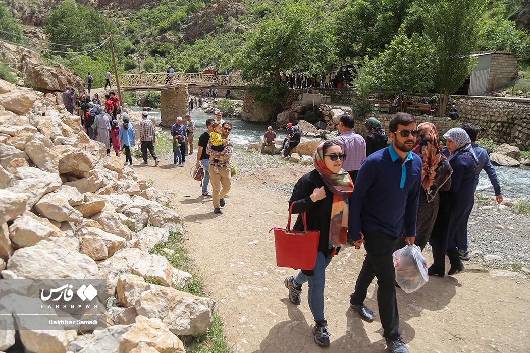تصاویر: حضور گردشگران در روستای جهانی پالنگان
