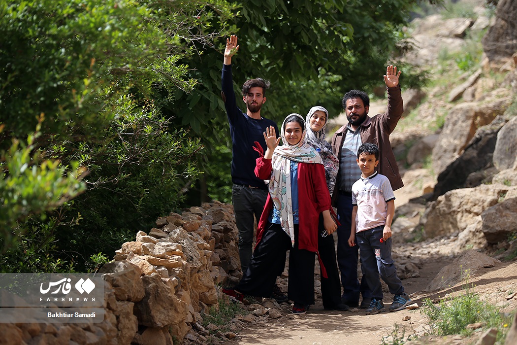 تصاویر: حضور گردشگران در روستای جهانی پالنگان
