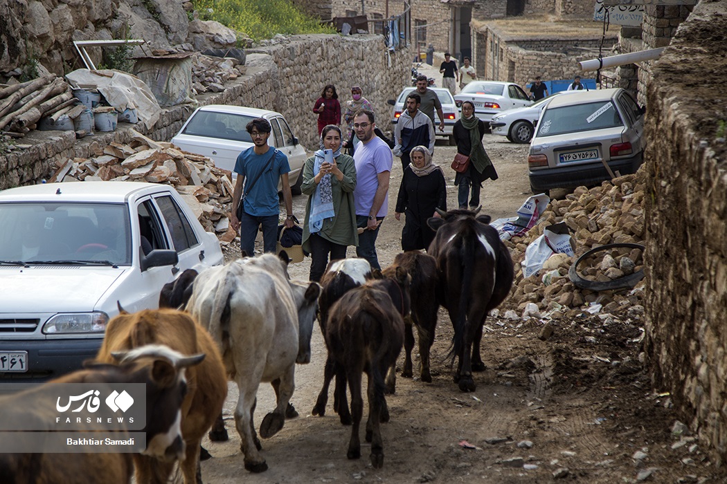 تصاویر: حضور گردشگران در روستای جهانی پالنگان