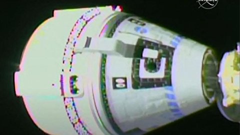 سفینه بی‌سرنشین استارلاینر بوئینگ با موفقیت به ایستگاه فضایی بین‌المللی متصل شد