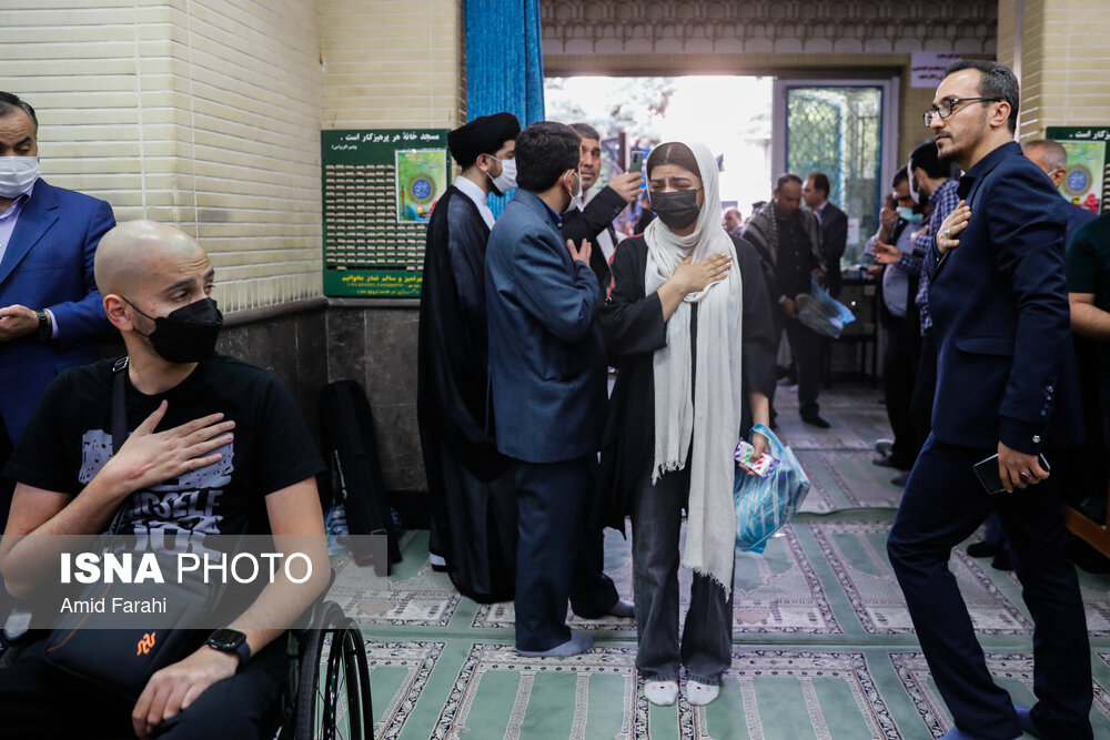 تصاویر: مراسم یادبود جانباختگان فاجعه متروپل آبادان در تهران