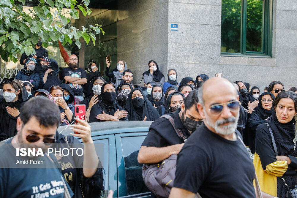 تصاویر: مراسم یادبود جانباختگان فاجعه متروپل آبادان در تهران