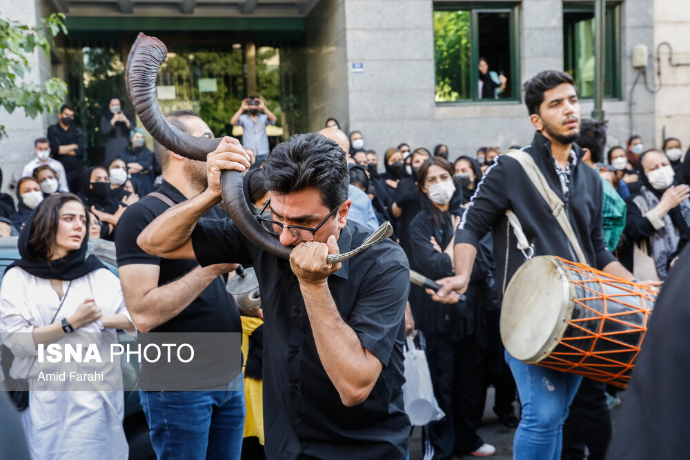 تصاویر: مراسم یادبود جانباختگان فاجعه متروپل آبادان در تهران