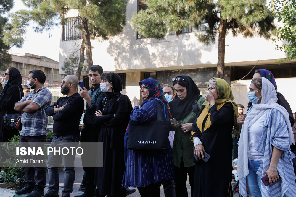 تصاویر: مراسم یادبود جانباختگان فاجعه متروپل آبادان در تهران