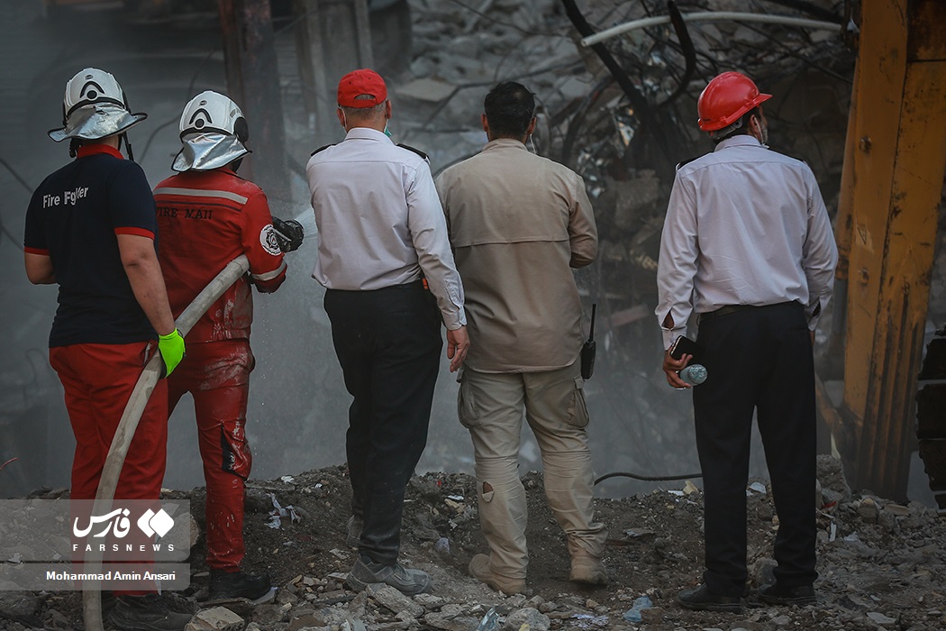 دهمین روز از عملیات آواربرداری &laquo;متروپل&raquo;