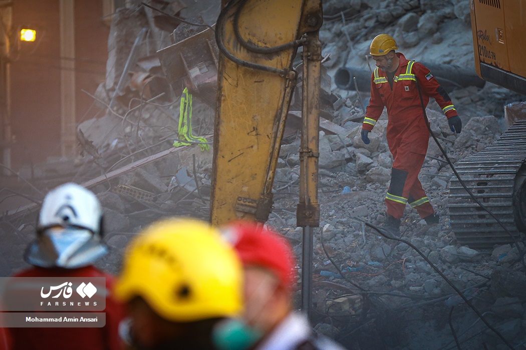 دهمین روز از عملیات آواربرداری &laquo;متروپل&raquo;