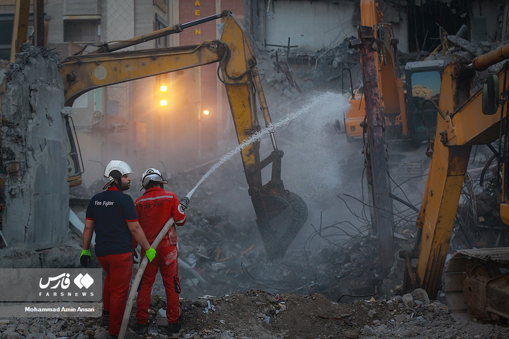 دهمین روز از عملیات آواربرداری &laquo;متروپل&raquo;