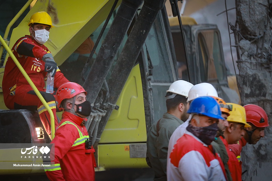 دهمین روز از عملیات آواربرداری &laquo;متروپل&raquo;